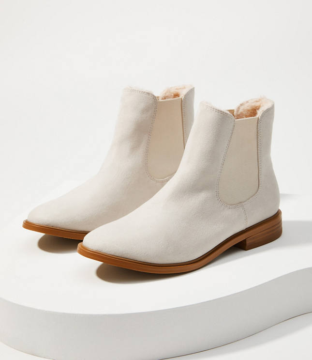 chelsea boots women fur