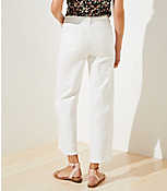 High Waist Wide Leg Crop Jeans in Popcorn carousel Product Image 3