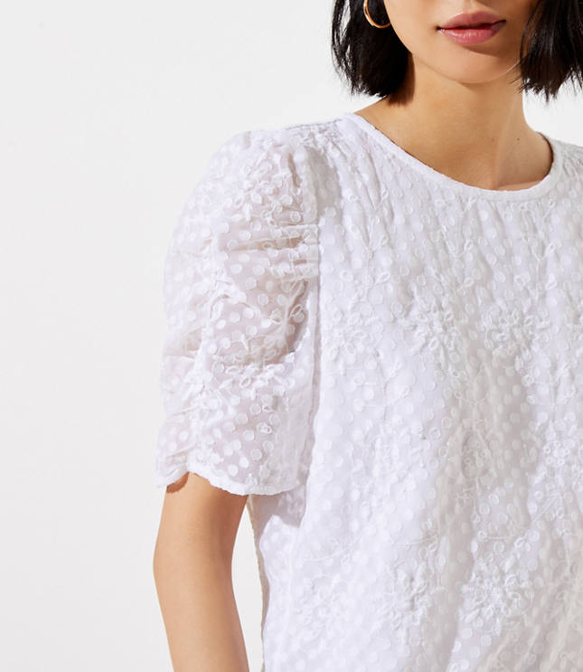 loft puff sleeve top