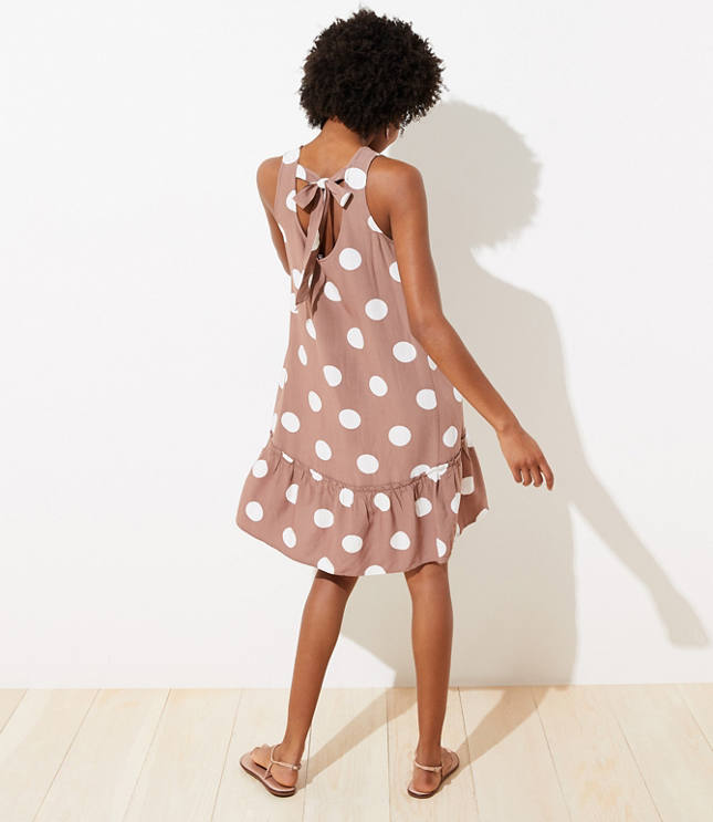 polka dot dress loft