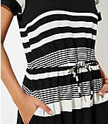 Striped Tee Maxi Dress carousel Product Image 2