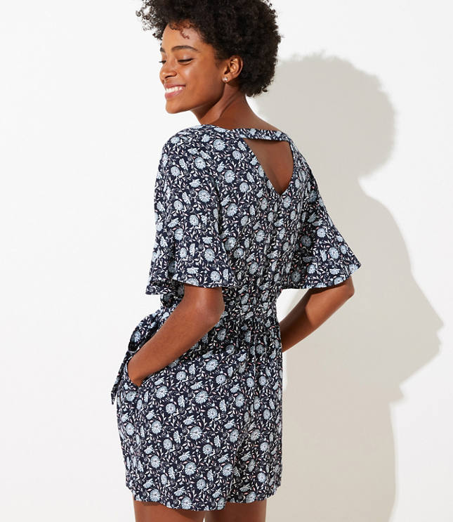 rompers with flowy back
