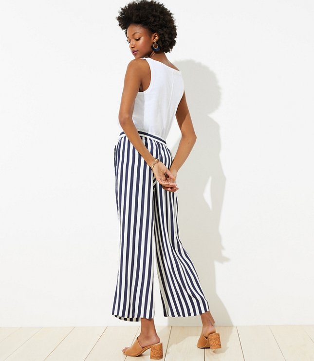 loft striped pants