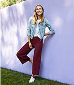 Pull On Wide Leg Pants carousel Product Image 1