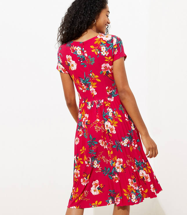 floral one piece dress