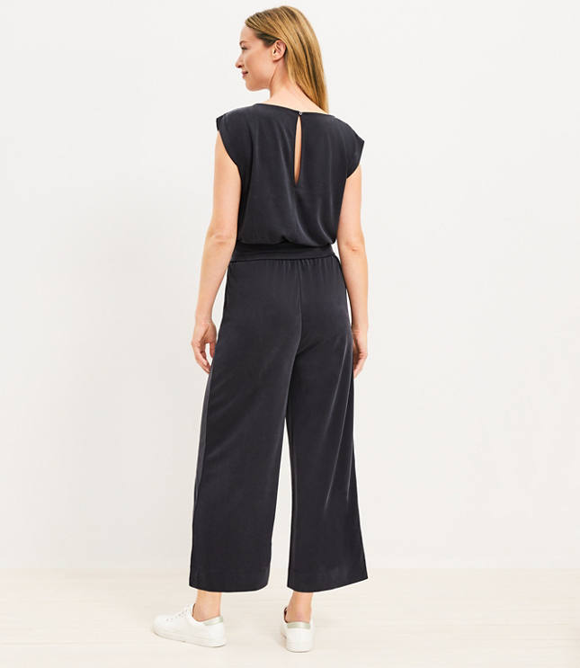 LOFT Lou & Grey Signature Softblend Crossover Jumpsuit, LOFT