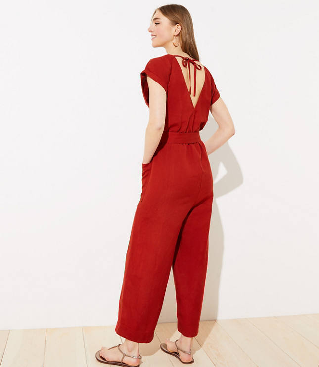 loft beach jumpsuit