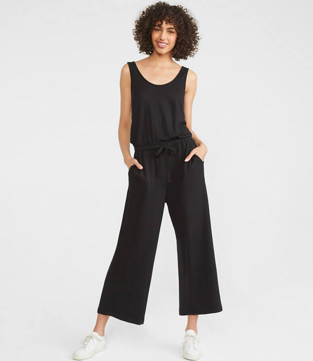 Lou & Grey Signature Softblend Lite Sleeveless Jumpsuit