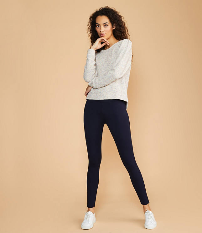 Lou & Grey Back Pocket Ponte Leggings