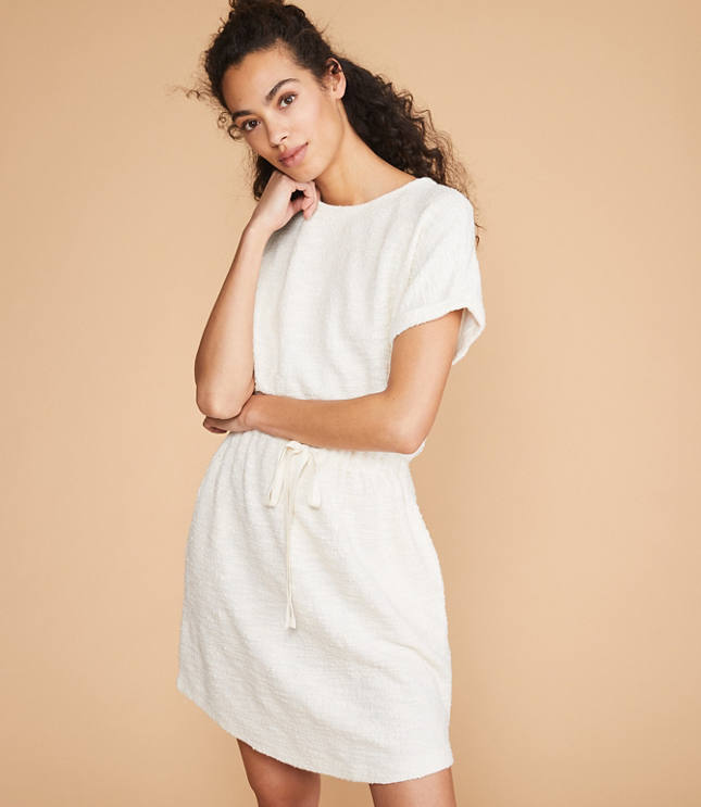 drawstring dress