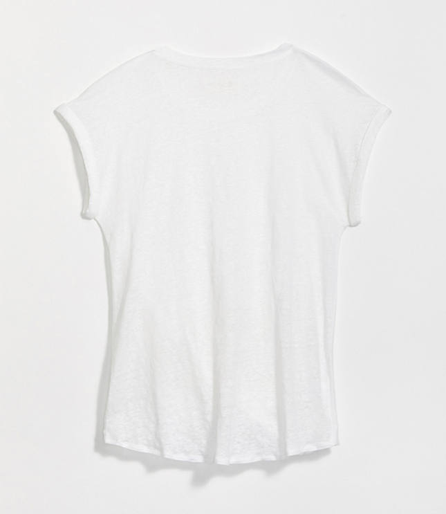 Lou & grey softserve linen sale twist front top