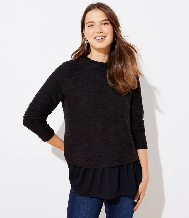 boucle sweatshirt