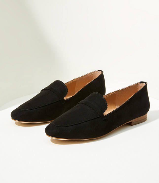 Scalloped Loafers Loft