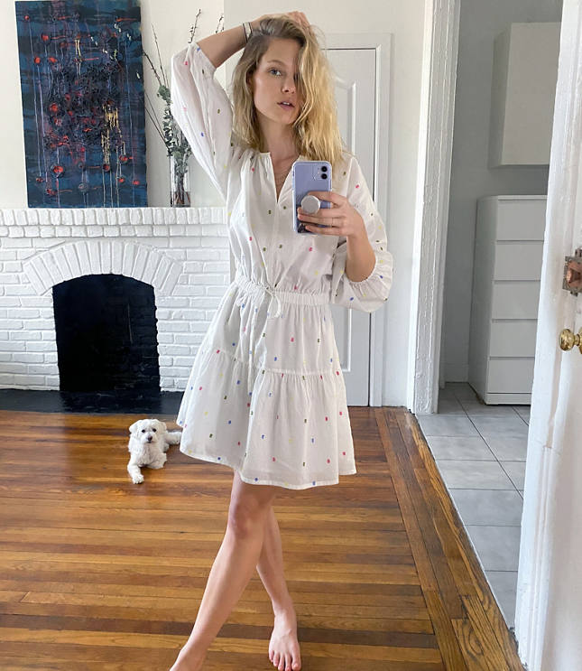 lou and grey shirt dress