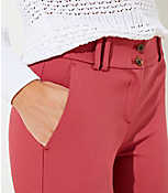 Double Button Skinny Ankle Pants carousel Product Image 2