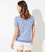 Striped Sweater Tee carousel Product Image 3