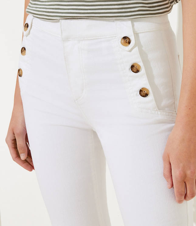 sailor button jeans