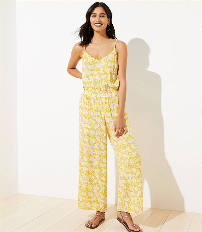 loft beach jumpsuit