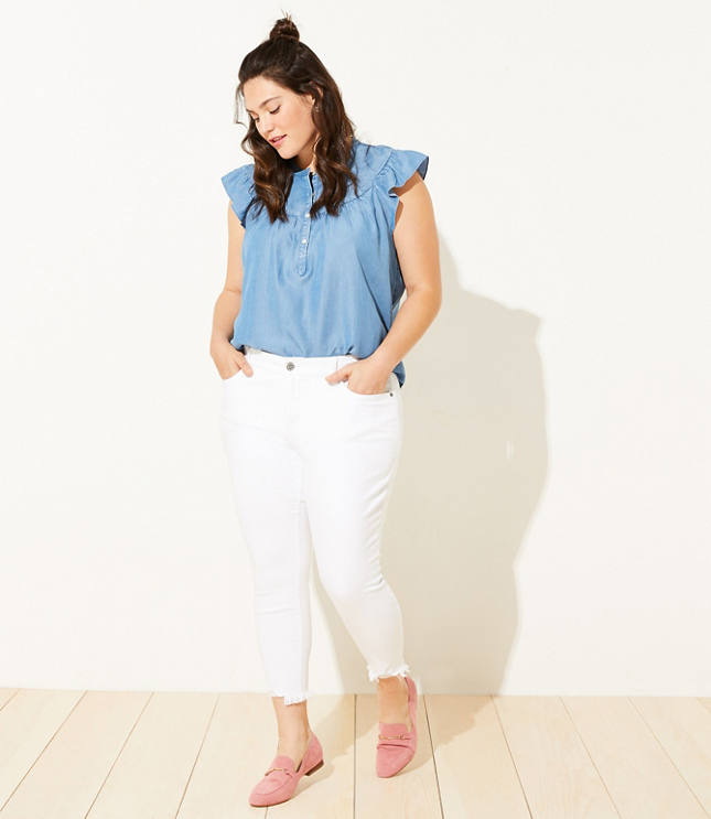 loft plus jeans