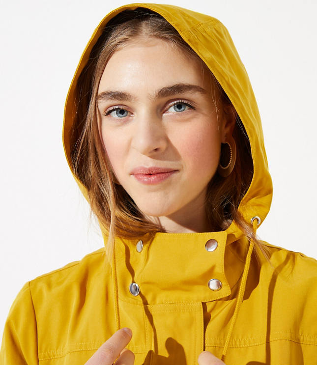 Petite Modern Raincoat