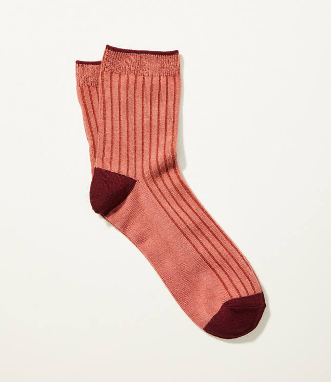 Image of Lou & Grey Lou & Grey Colorblock Ribbed Socks
