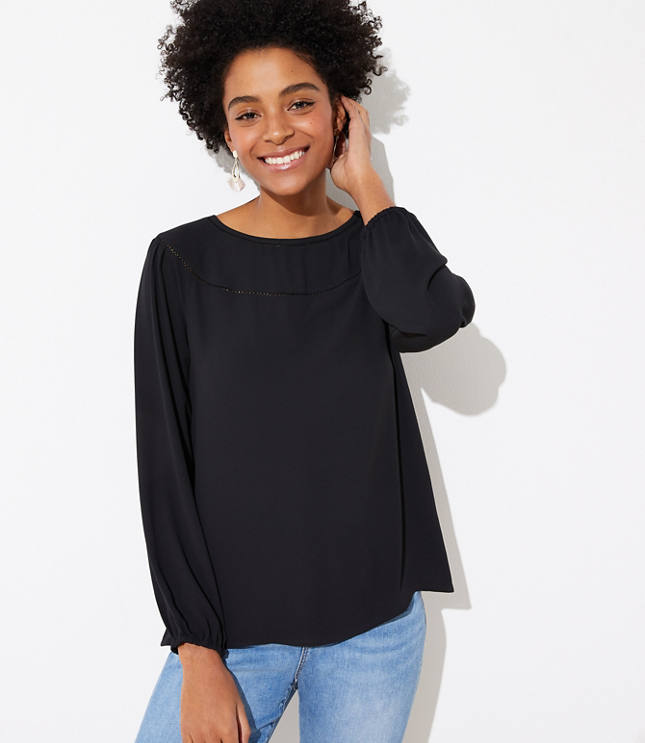 loft long sleeve blouse