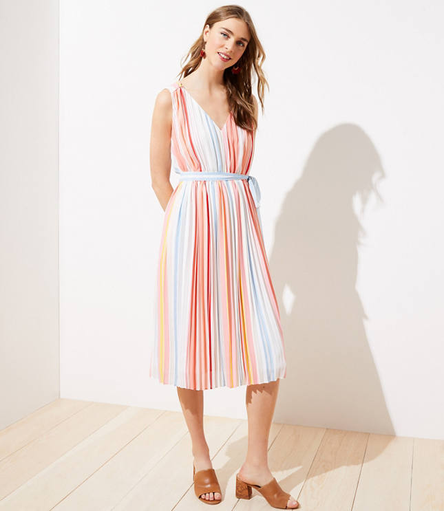 tie waist midi dress