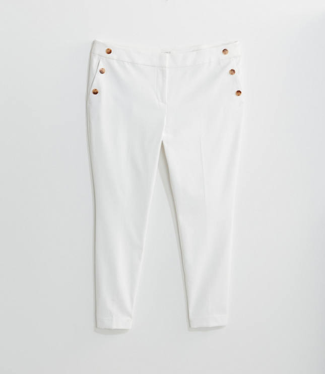 LOFT Plus Sailor Skinny Ankle Pants