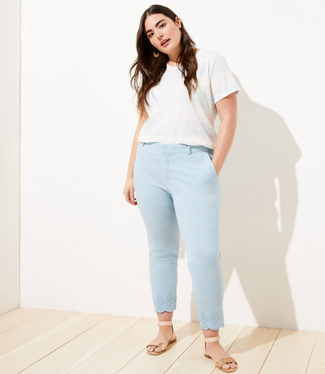 loft girlfriend chinos