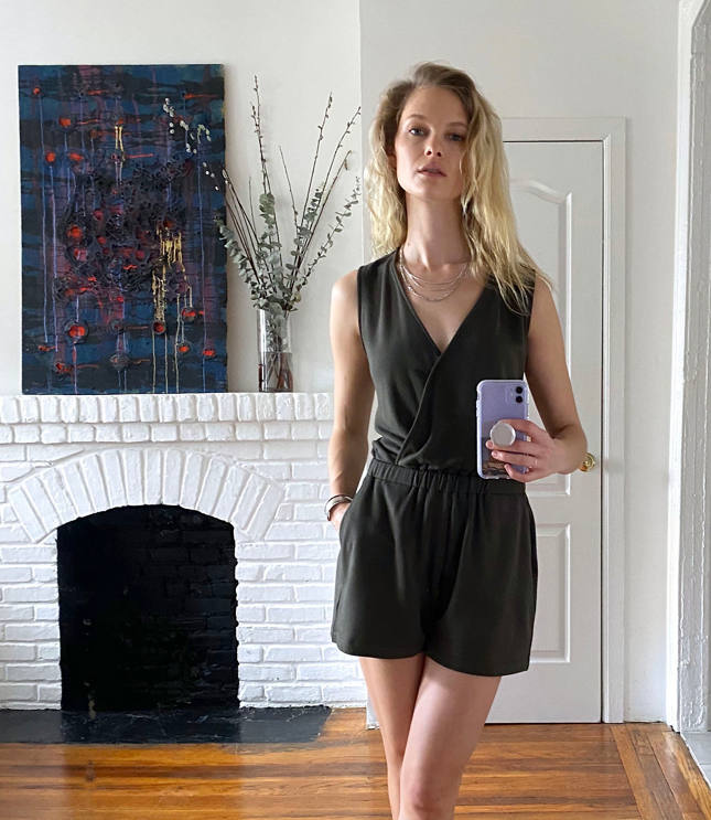 loft romper dress