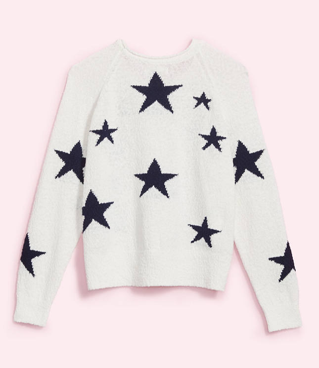 Lou & Grey Star Terry Sweatshirt Matching Set - what jess wore