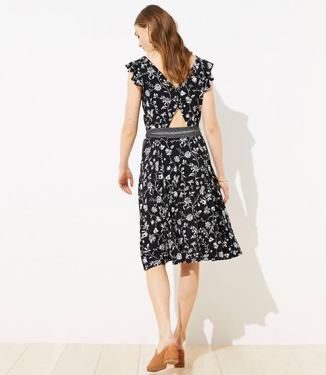 loft midi dress