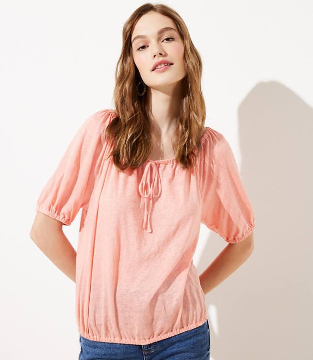 linen tee