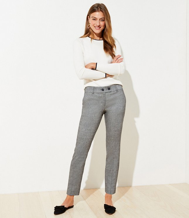 pencil ankle pants