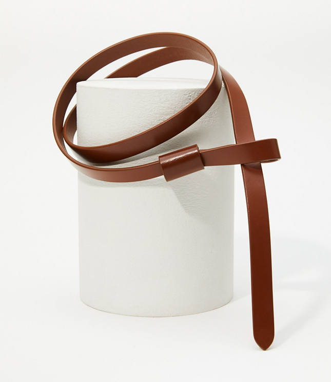 Pull-Through Knot Belt