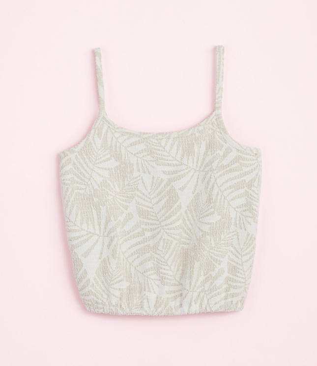 Palm Bubble Hem Cami