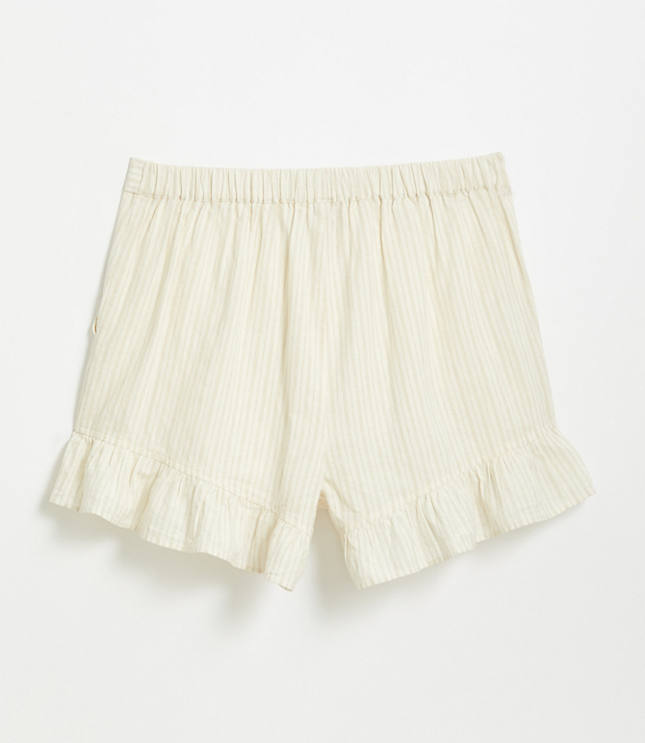 loft striped shorts