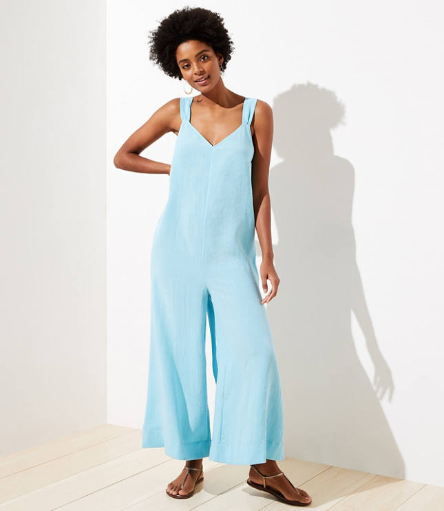 loft beach jumpsuit