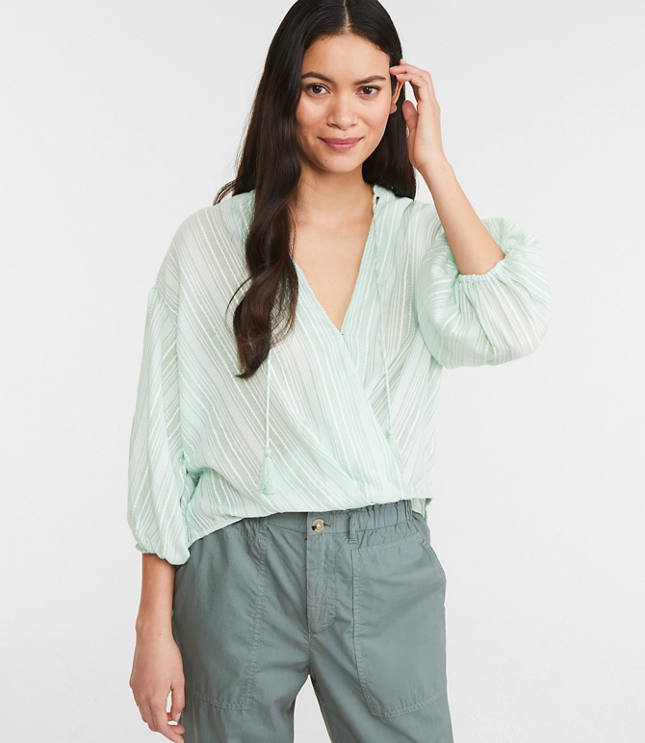 loft wrap shirt