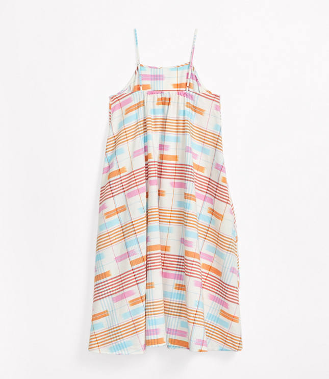 lou lou plaid midi dress