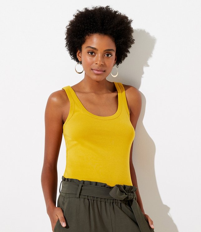 Scoop Neck Outfit-Making Tank