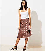 Polka Dot Midi Skirt carousel Product Image 3