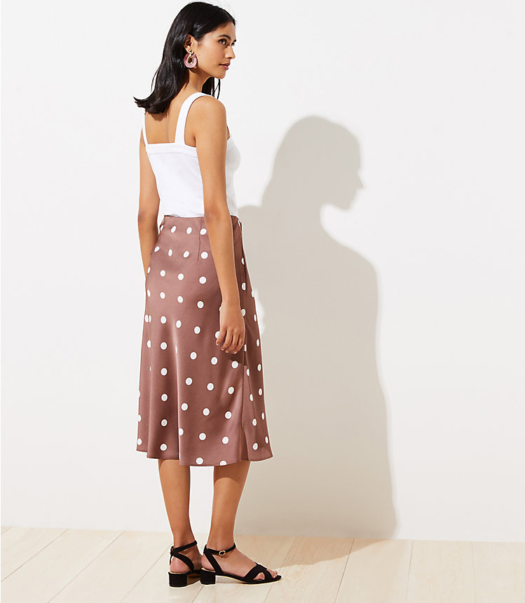 Polka Dot Midi Skirt image number 3