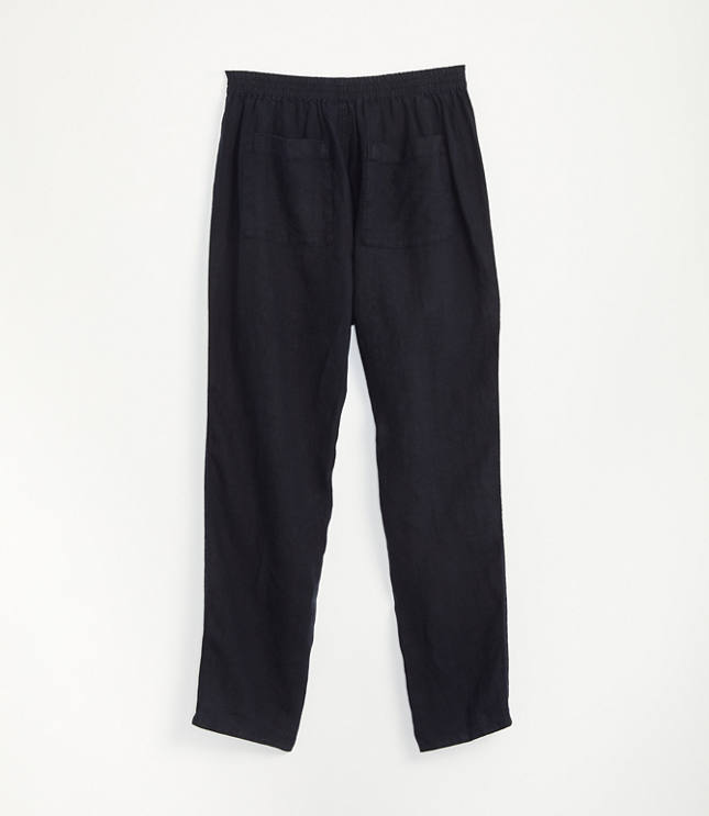 gray linen pants