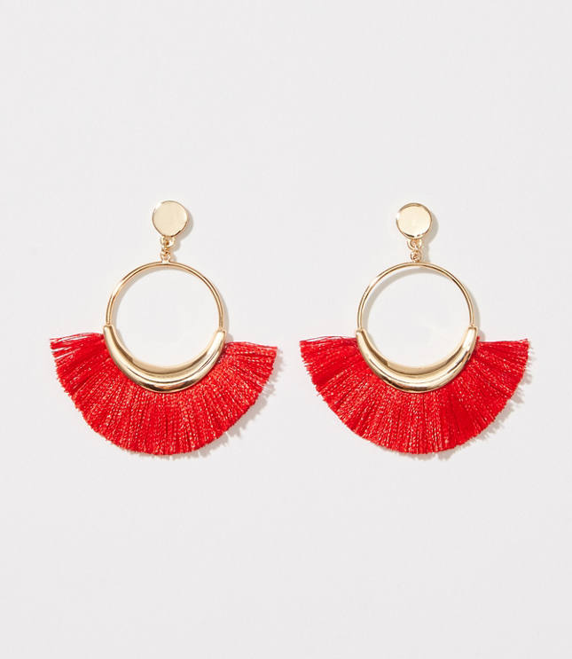 Fringe Drop Earrings