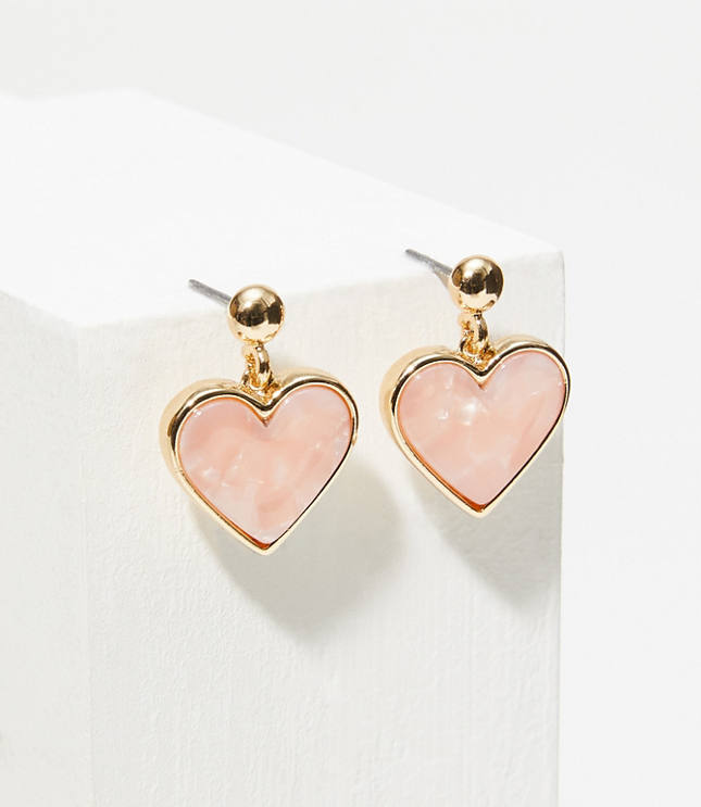 heart earrings