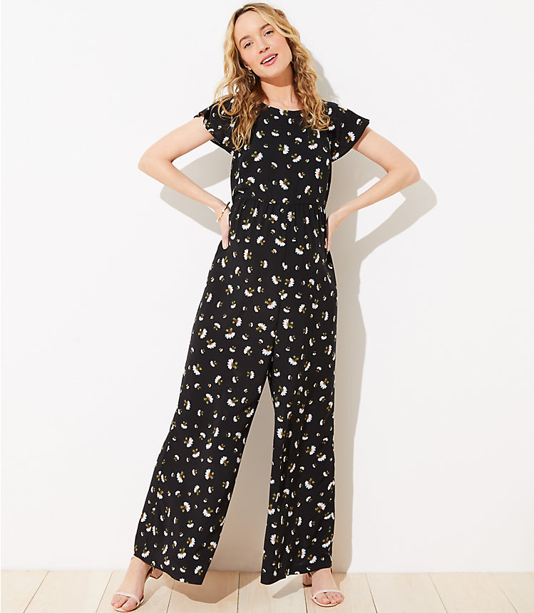Maternity Lily Tie Back Jumpsuit image number 0