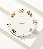 Floral Stud Earring Set carousel Product Image 1