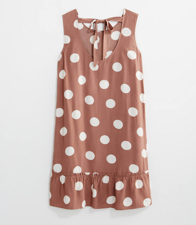 polka dot dress loft