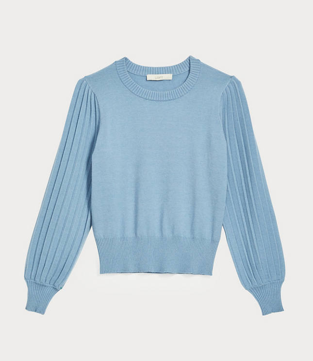 puff sleeve sweater